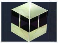 Polarizing Cube Beam Splitter with Molecular Fusion